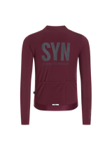 SYN Men's Pro Thermal Vinter Langærmet jersey - Rioja