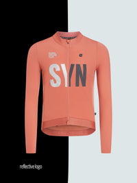 SYN Men's Pro Thermal Vinter Langærmet jersey - Terra
