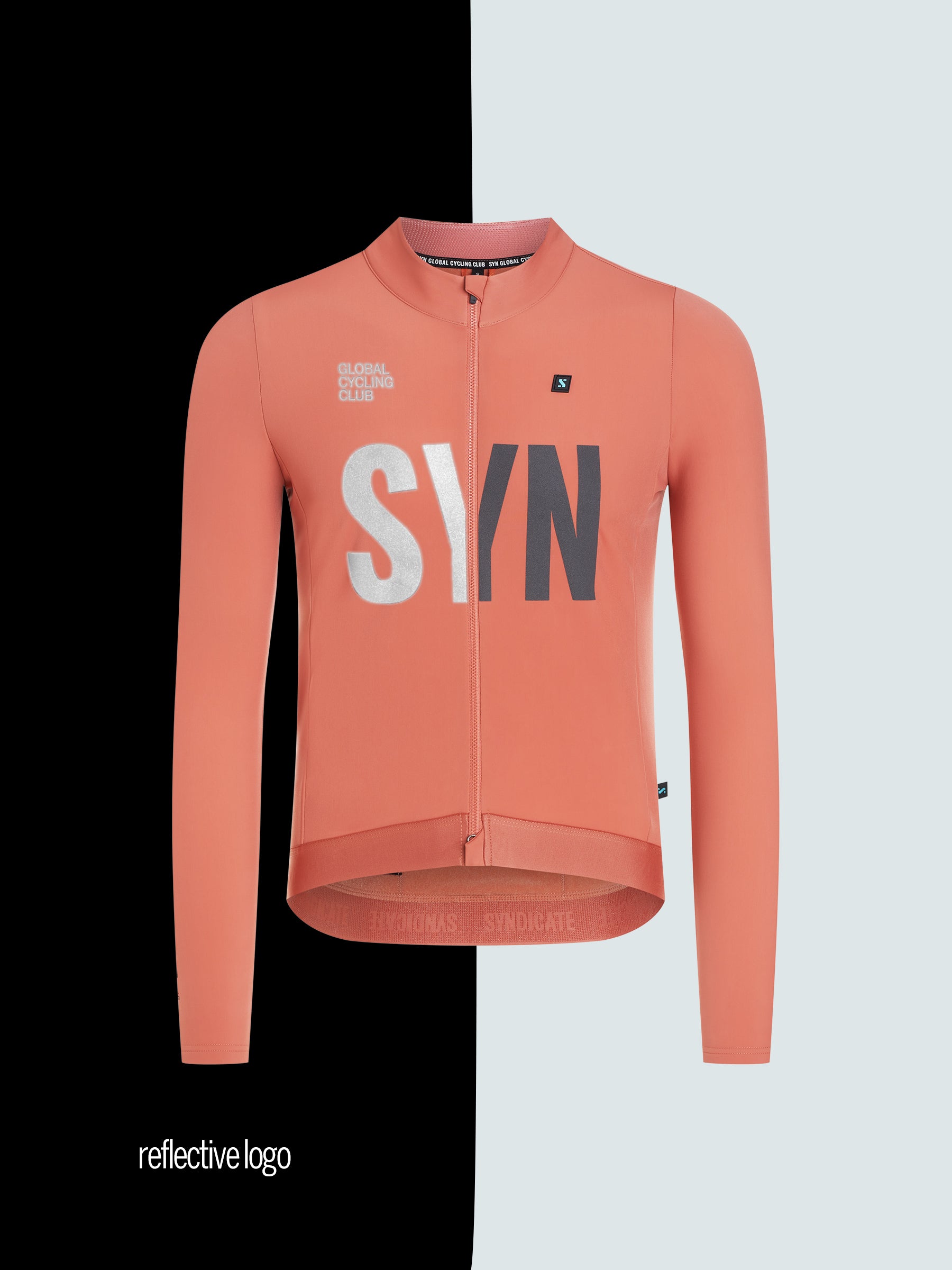 SYN Men's Pro Thermal Vinter Langærmet jersey - Terra