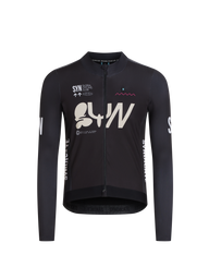 SYN Men's Pro Team Shield Langærmet Jersey Ace - Vindtæt og varm langærmet vinter trøje til kolde ture