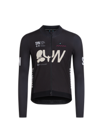 SYN Men's Pro Team Shield Langærmet Jersey Ace - Vindtæt og varm langærmet vinter trøje til kolde ture