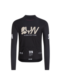 SYN Men's Pro Team Shield Langærmet Jersey Ace - Vindtæt og varm langærmet vinter trøje til kolde ture