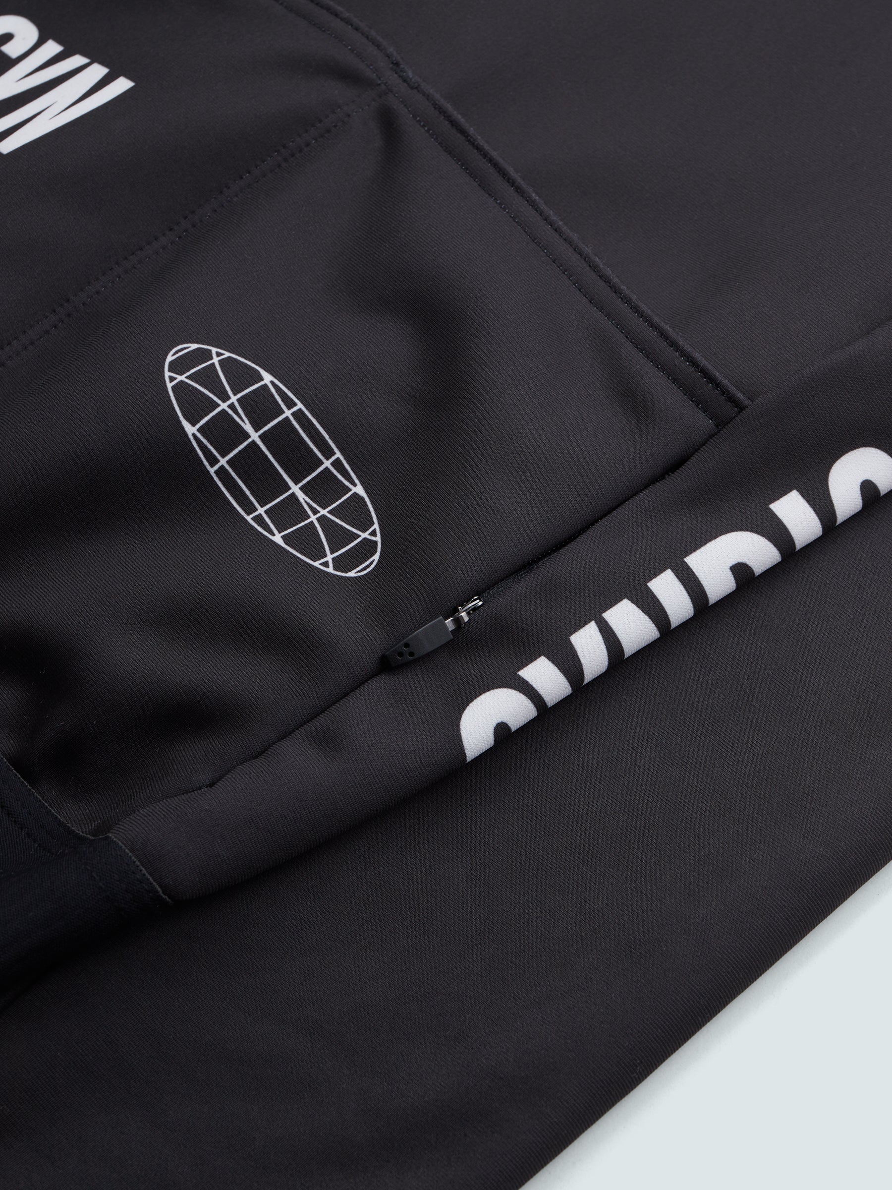 SYN Men's Pro Team Shield Langærmet Jersey Ace - Vindtæt og varm langærmet vinter trøje til kolde ture