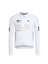 SYN Men's Pro Team Shield Langærmet Jersey Slick - Vindtæt og varm langærmet vinter trøje til kolde ture