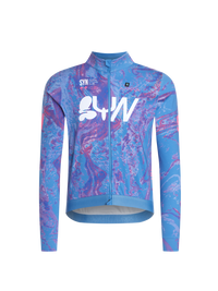 SYN Men's Pro Team Shield Jakke Stream - Vandtæt og vindtæt cykeljakke til kolde vinterture