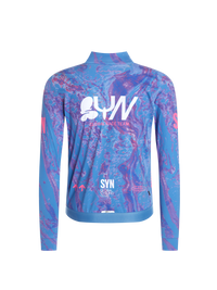 SYN Men's Pro Team Shield Jakke Stream - Vandtæt og vindtæt cykeljakke til kolde vinterture