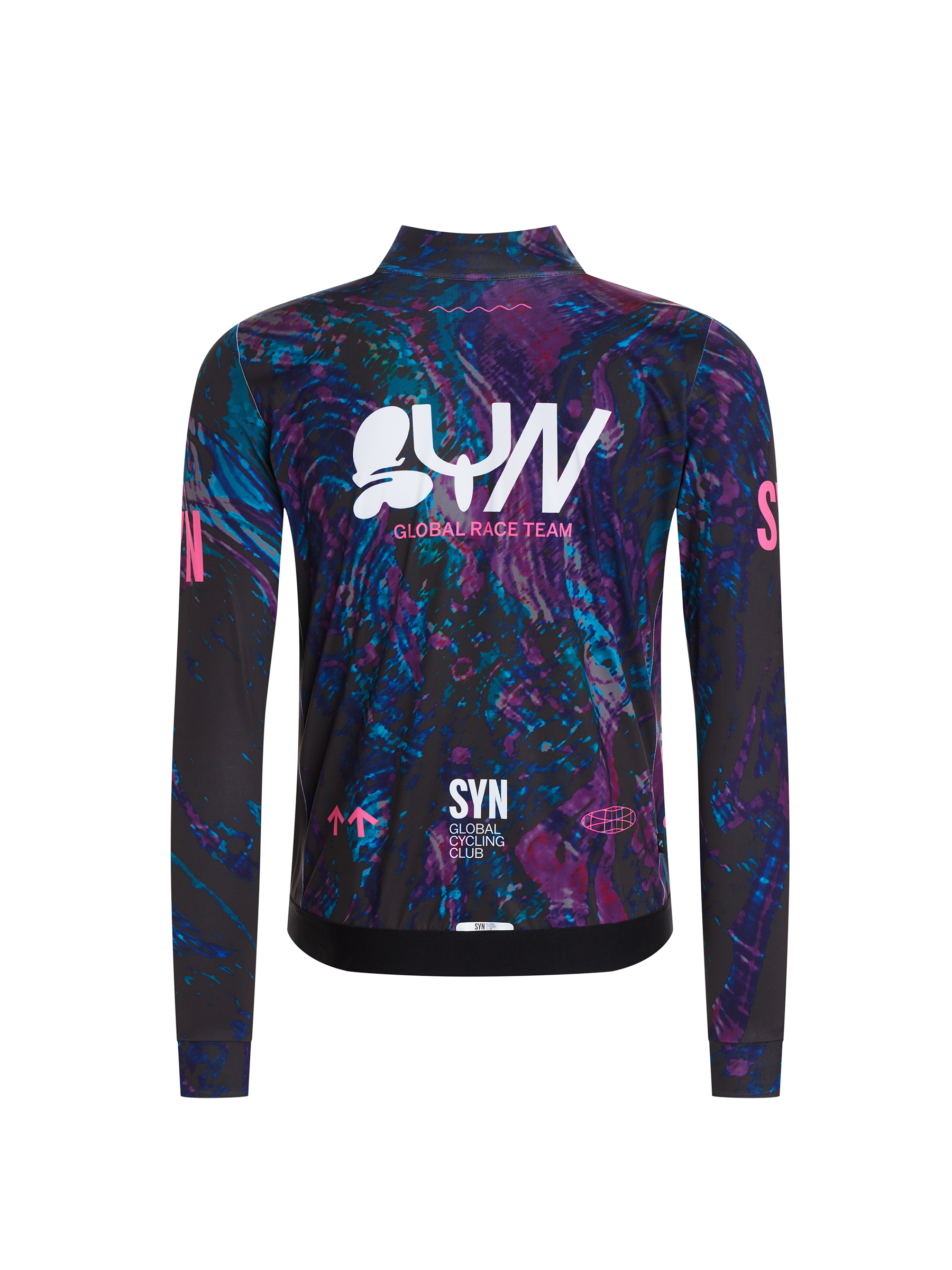 SYN Men's Pro Team Shield Jakke Verve - Vandtæt og vindtæt cykeljakke til kolde vinterture