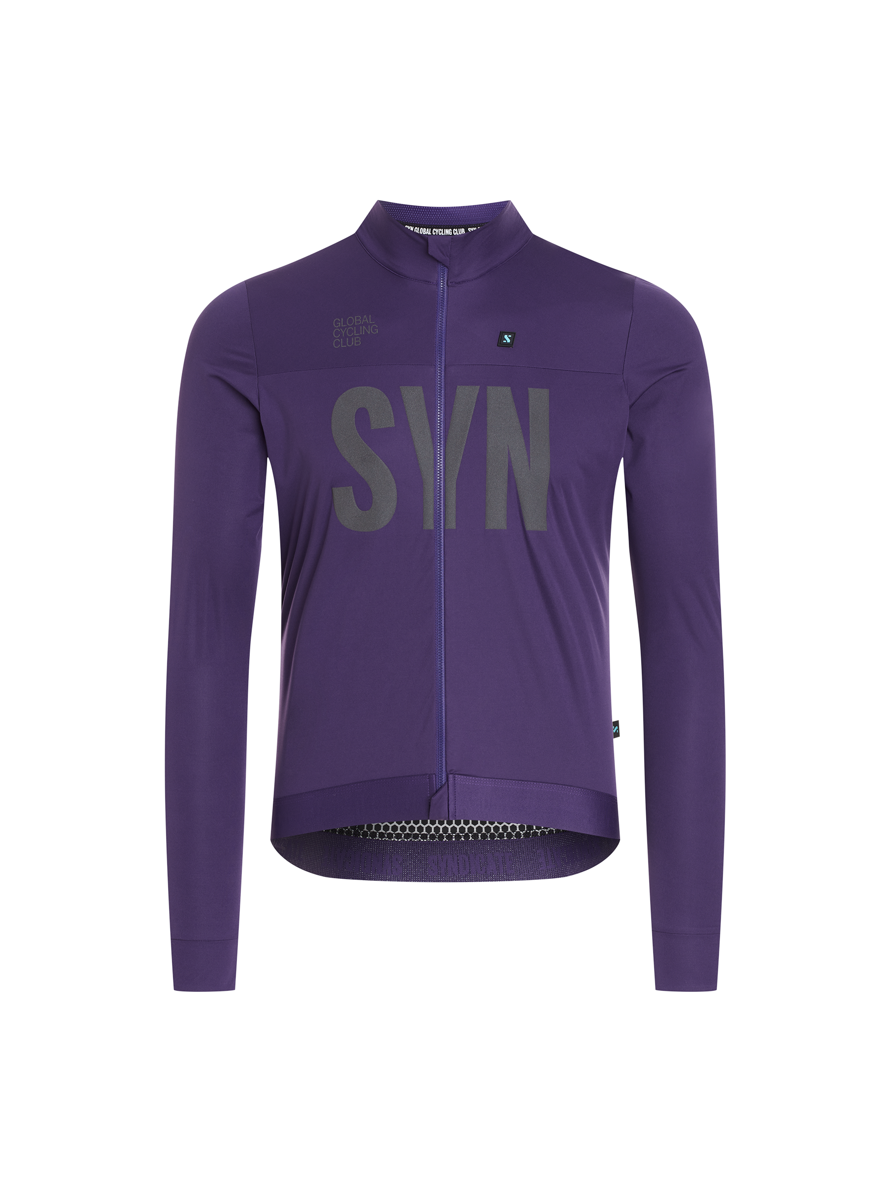 SYN Men's Pro Universal SL Jakke Grape - Ultralet, Vind- & Vandtæt Cykeljakke