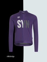 SYN Men's Pro Universal SL Jakke Grape - Ultralet, Vind- & Vandtæt Cykeljakke