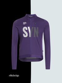 SYN Men's Pro Universal SL Jakke Grape - Ultralet, Vind- & Vandtæt Cykeljakke