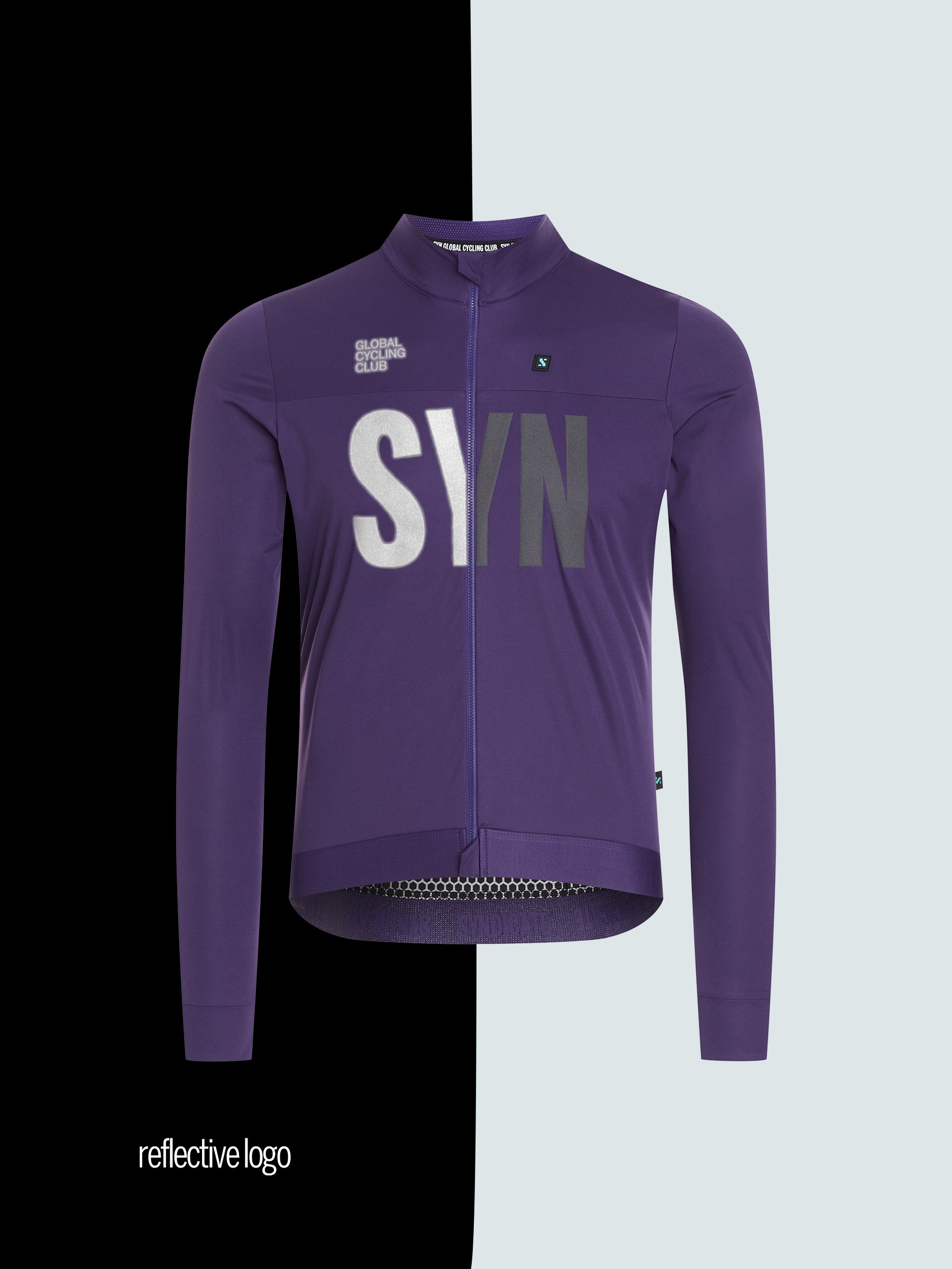 SYN Women's Pro Universal SL Jakke Grape - Ultralet, Vind- & Vandtæt Cykeljakke