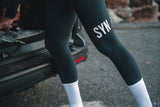 SYN Men's Thermal Rain Bib Tights - Silver