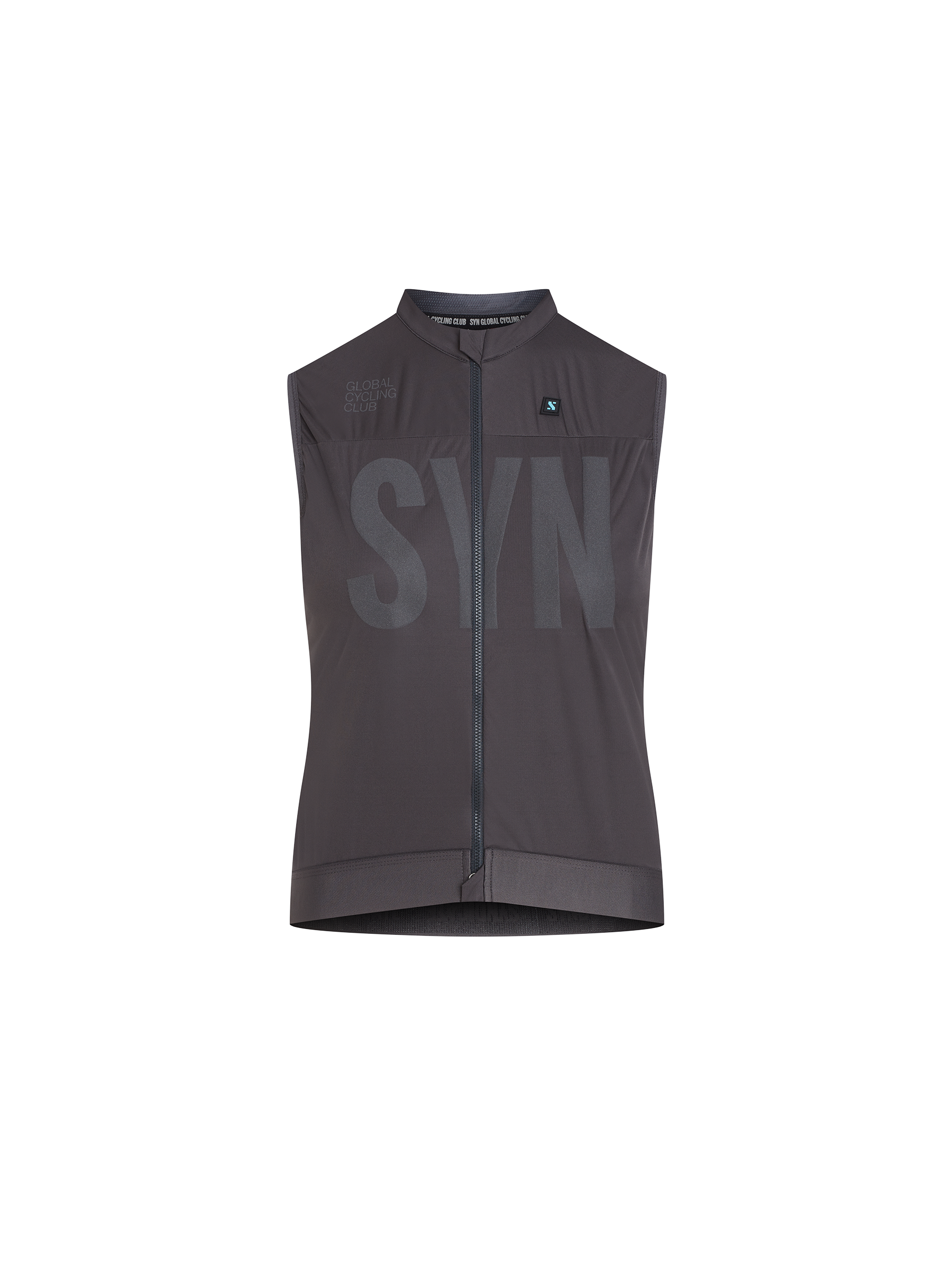SYN Women's Pro Universal SL Vest Ash- Ultralet, vind- og vandtæt cykelvest
