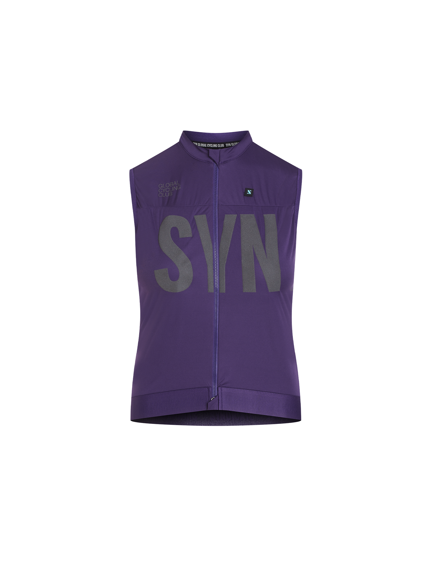 SYN Women's Pro Universal SL Vest Grape - Ultralet, vind- og vandtæt cykelvest