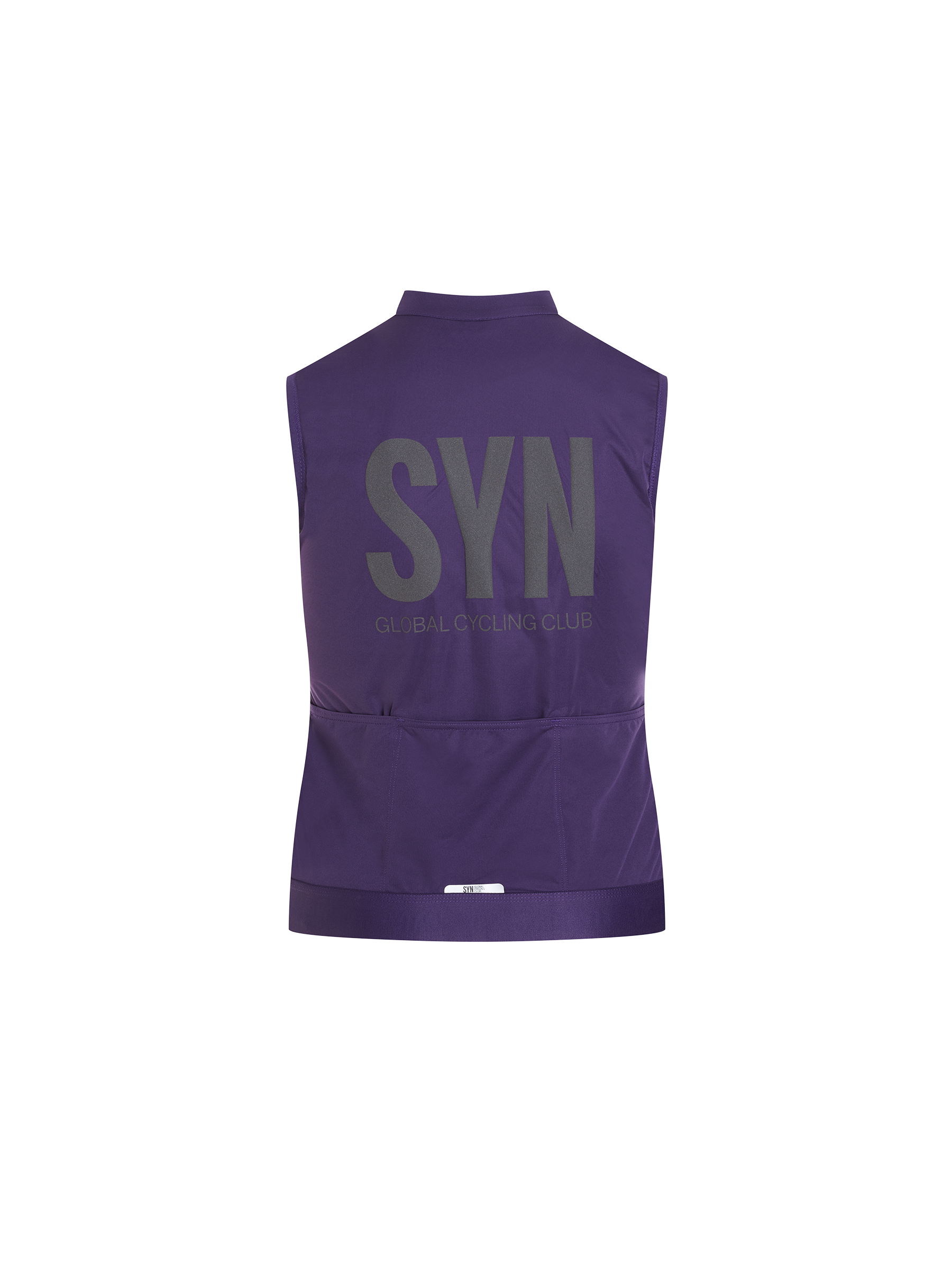 SYN Women's Pro Universal SL Vest Grape - Ultralet, vind- og vandtæt cykelvest