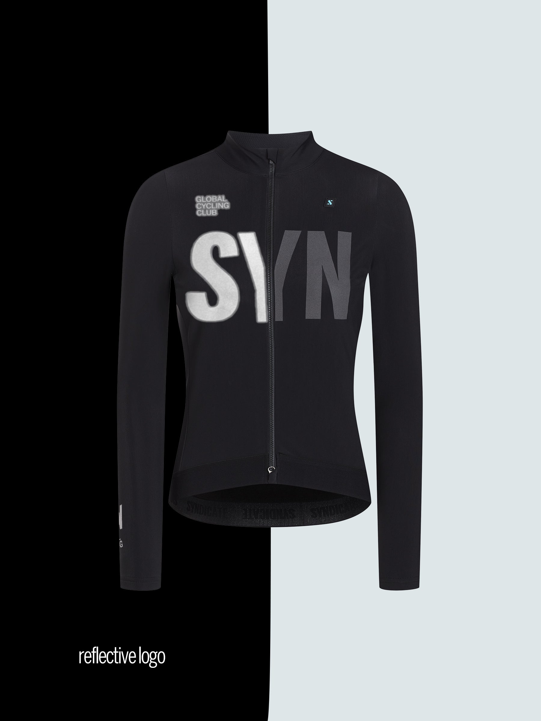 SYN Women's Pro Thermal Vinter Langærmet jersey - Sort