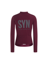 SYN Women's Pro Thermal Vinter Langærmet jersey - Rioja