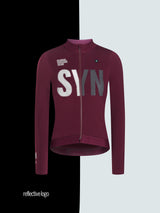 SYN Women's Pro Thermal Vinter Langærmet jersey - Rioja