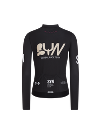 SYN Women's Pro Team Shield Langærmet Jersey Ace - Vindtæt og varm langærmet vinter trøje til kolde ture