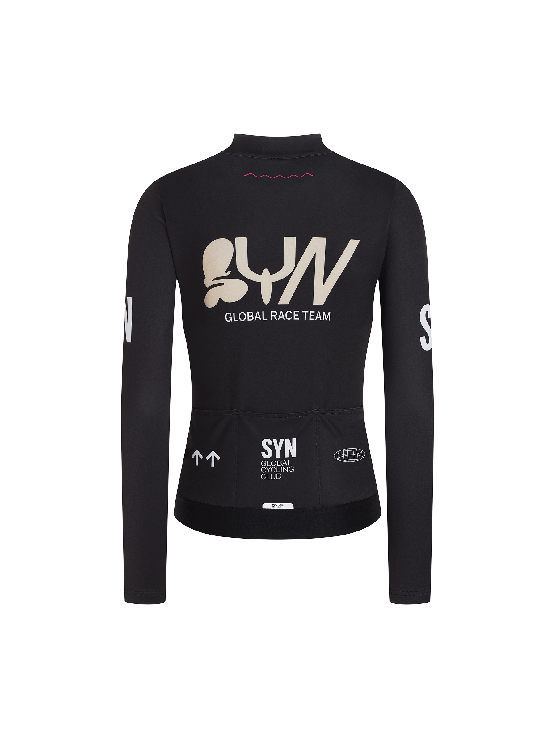 SYN Women's Pro Team Shield Langærmet Jersey Ace - Vindtæt og varm langærmet vinter trøje til kolde ture