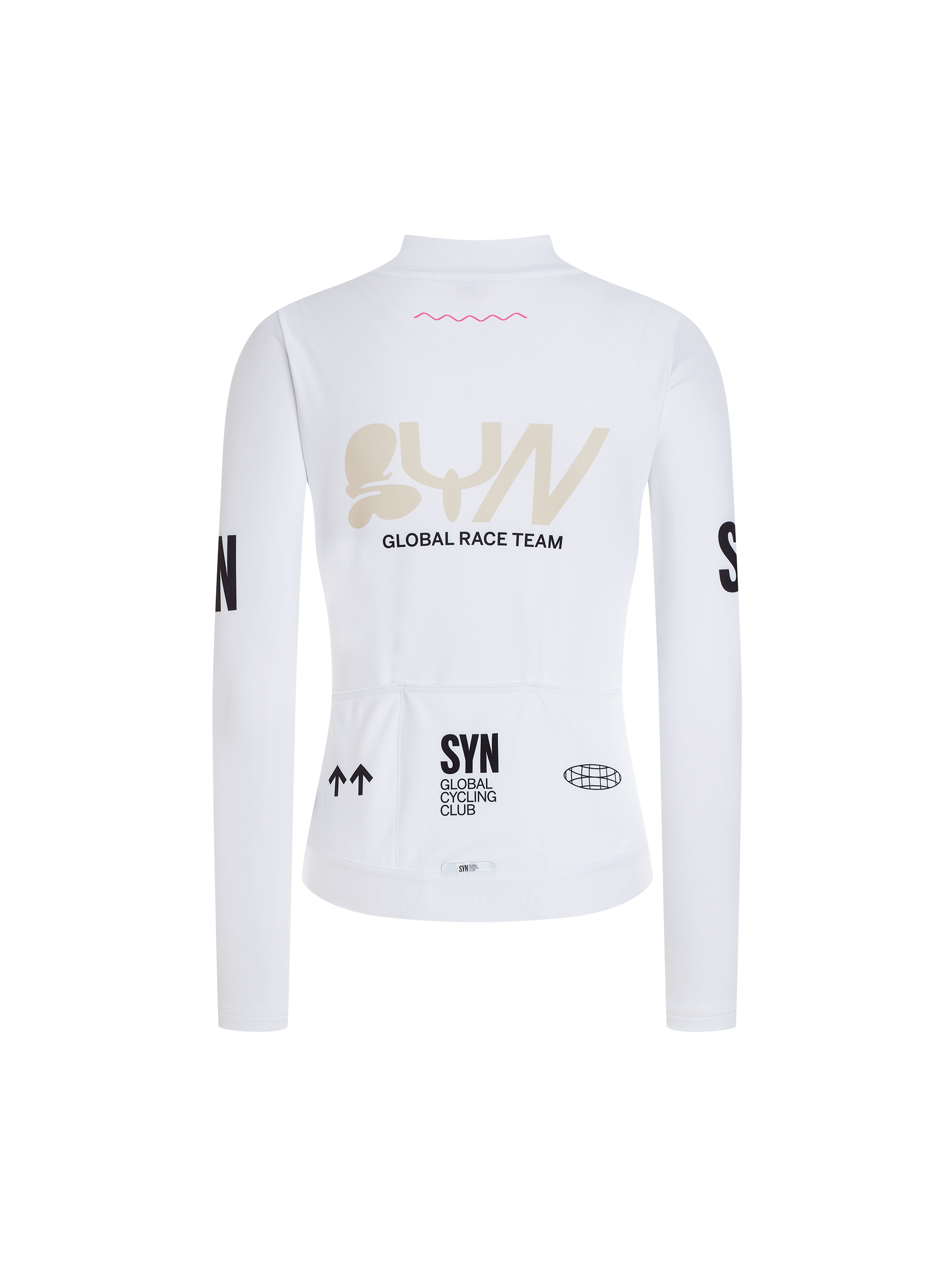 SYN Women's Pro Team Shield Langærmet Jersey Slick - Vindtæt og varm langærmet vinter trøje til kolde ture