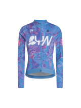 SYN Women's Pro Team Shield Jakke Stream - Vandtæt og vindtæt cykeljakke til kolde vinterture