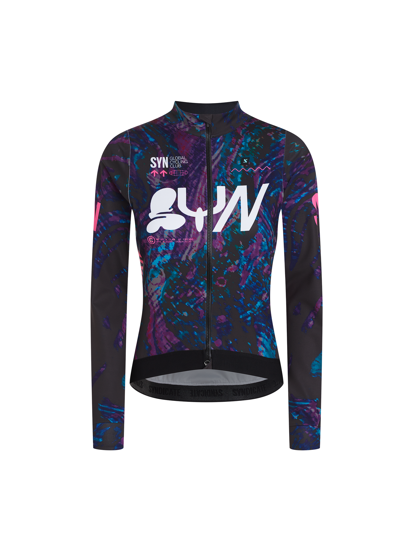 SYN Women's Pro Team Shield Jakke Verve - Vandtæt og vindtæt cykeljakke til kolde vinterture