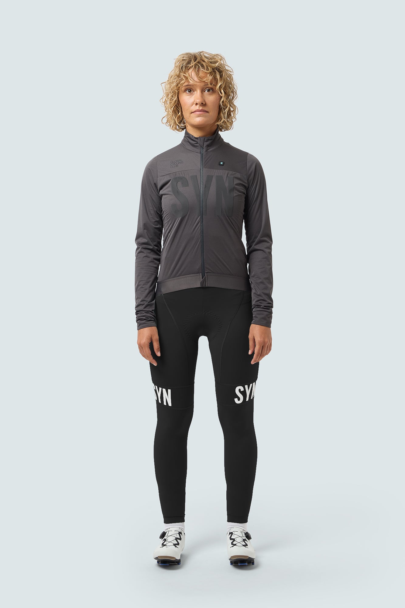 SYN Women's Pro Universal SL Jakke Ash - Ultralet, Vind- & Vandtæt Cykeljakke