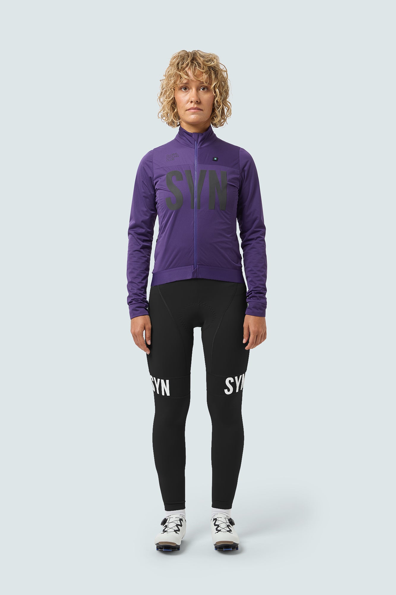 SYN Women's Pro Universal SL Jakke Grape - Ultralet, Vind- & Vandtæt Cykeljakke