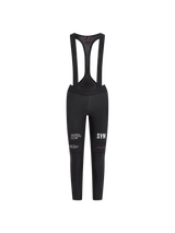 SYN Women's Pro Team Thermal Bib Tights Ace - Varme vinter cykelbukser med fleece til kvinder
