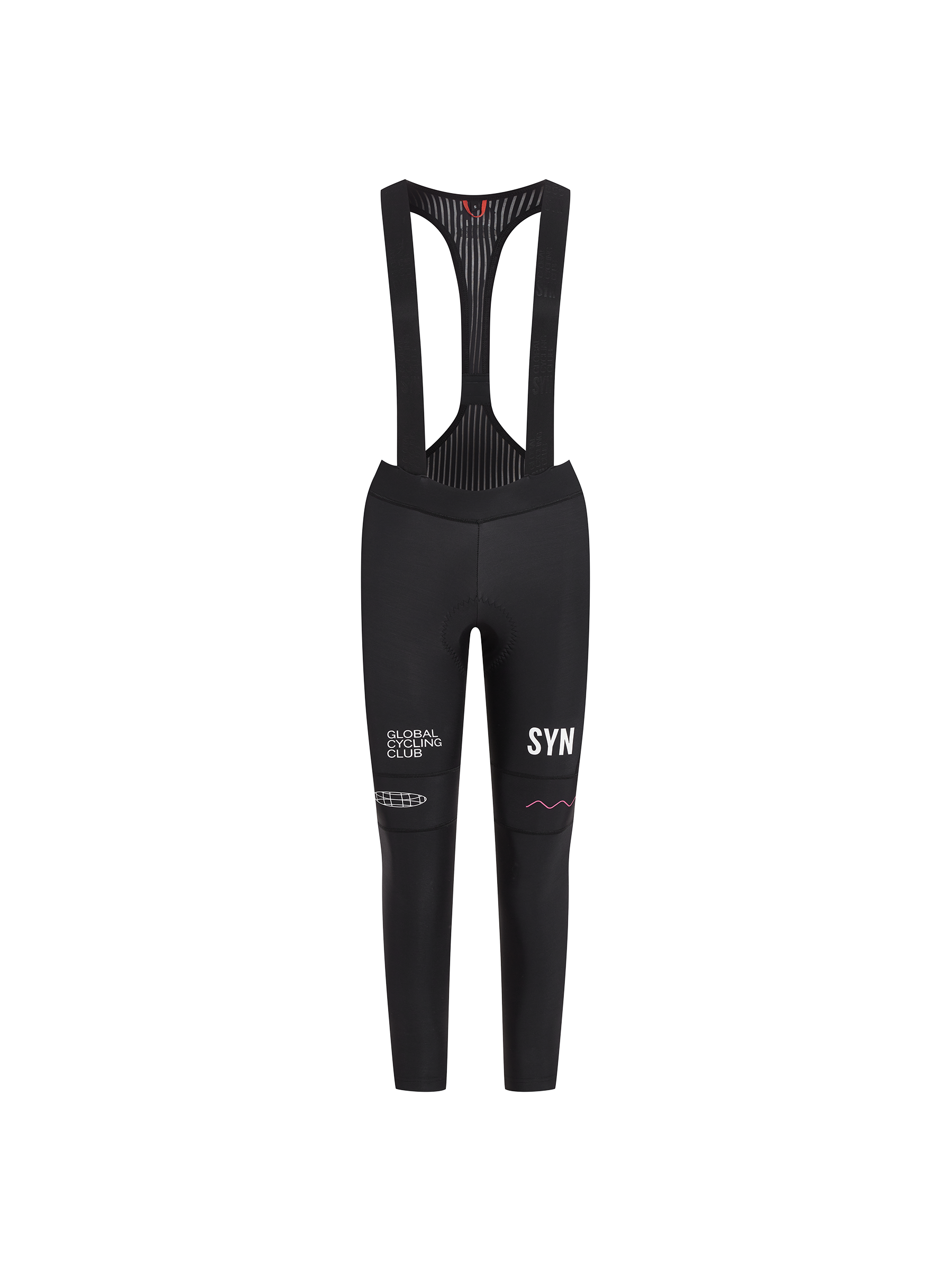 SYN Women's Pro Team Thermal Bib Tights Ace - Varme vinter cykelbukser med fleece til kvinder