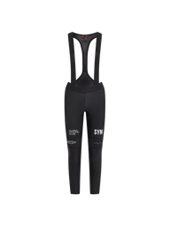SYN Women's Pro Team Thermal Bib Tights Ace - Varme vinter cykelbukser med fleece til kvinder