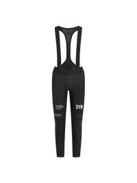SYN Women's Pro Team Thermal Bib Tights Ace - Varme vinter cykelbukser med fleece til kvinder