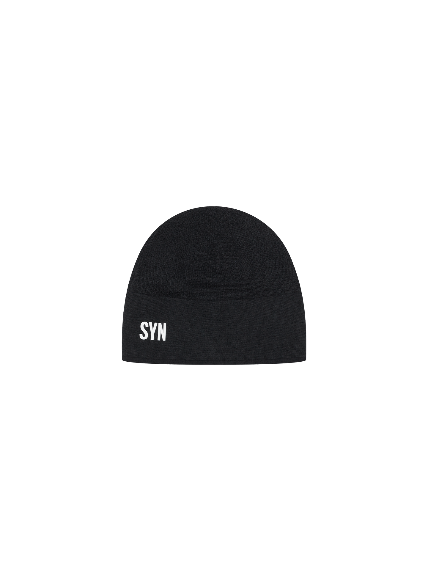 SYN Air Knit Beanie sort - Let vintervarme under hjelmen
