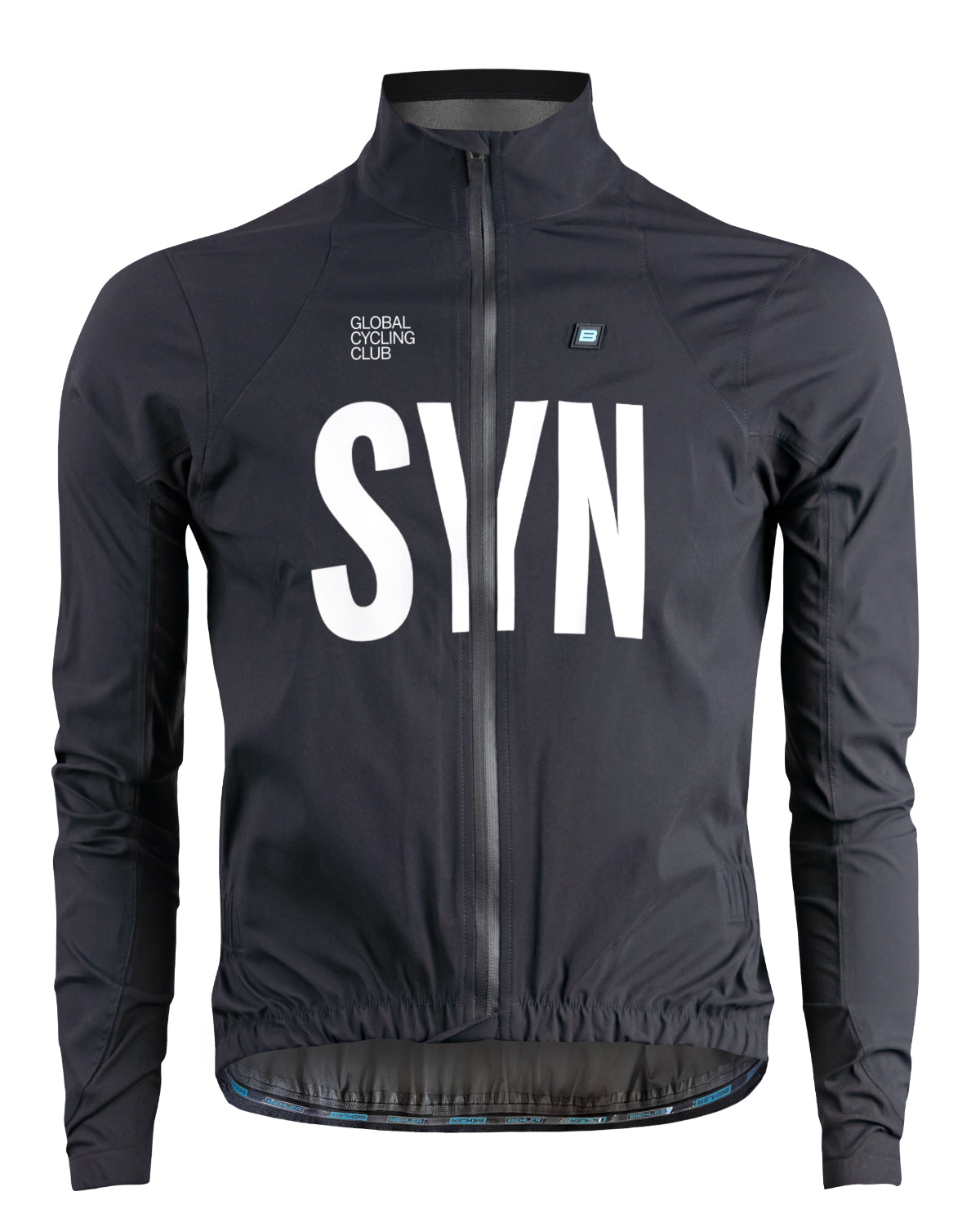 SYN Unisex Defender Stay Dry Regnjakke Sort