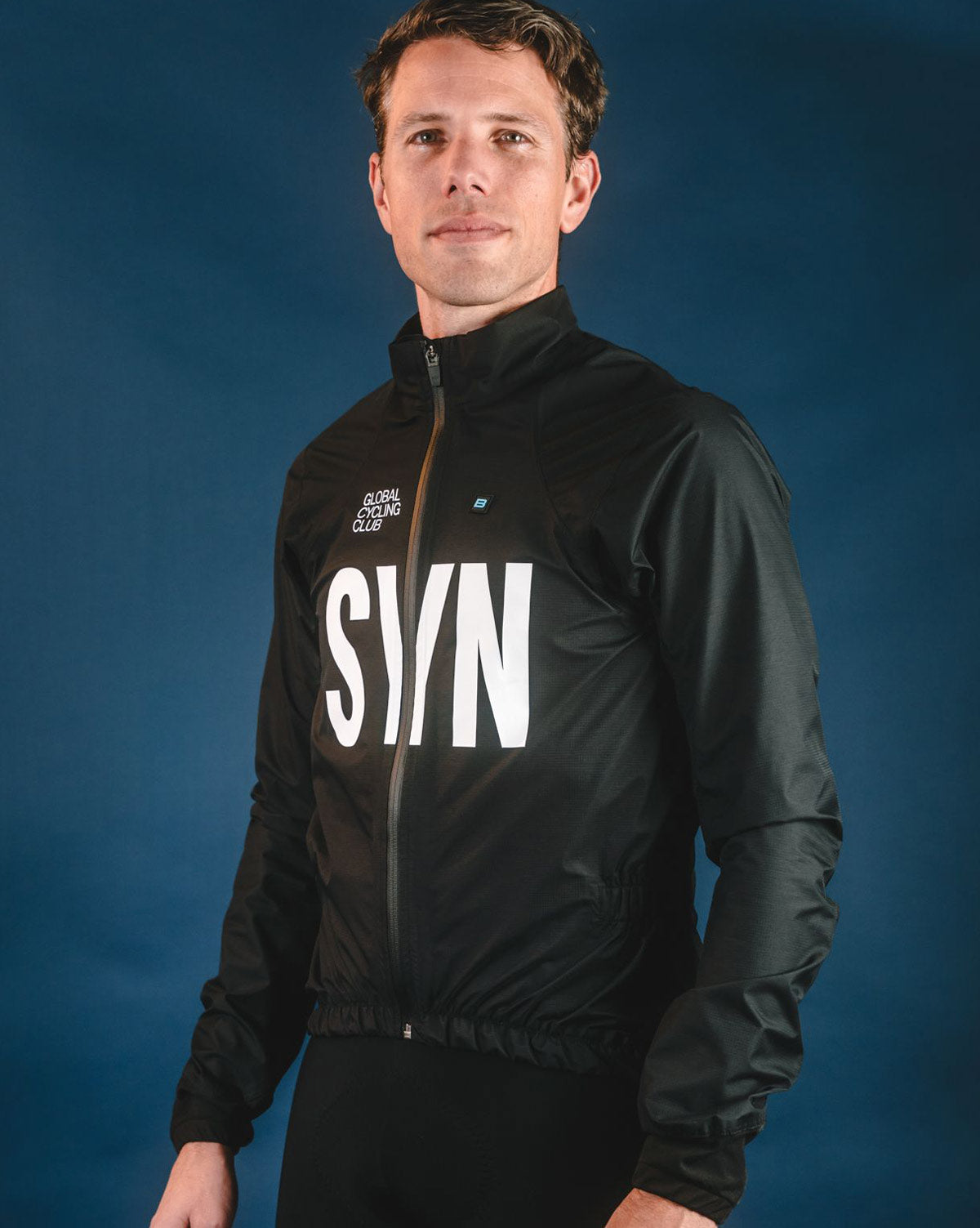 SYN Unisex Defender Stay Dry Regnjakke Sort