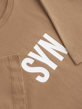 SYN Unisex Heavy Organic T-shirt - Coffee