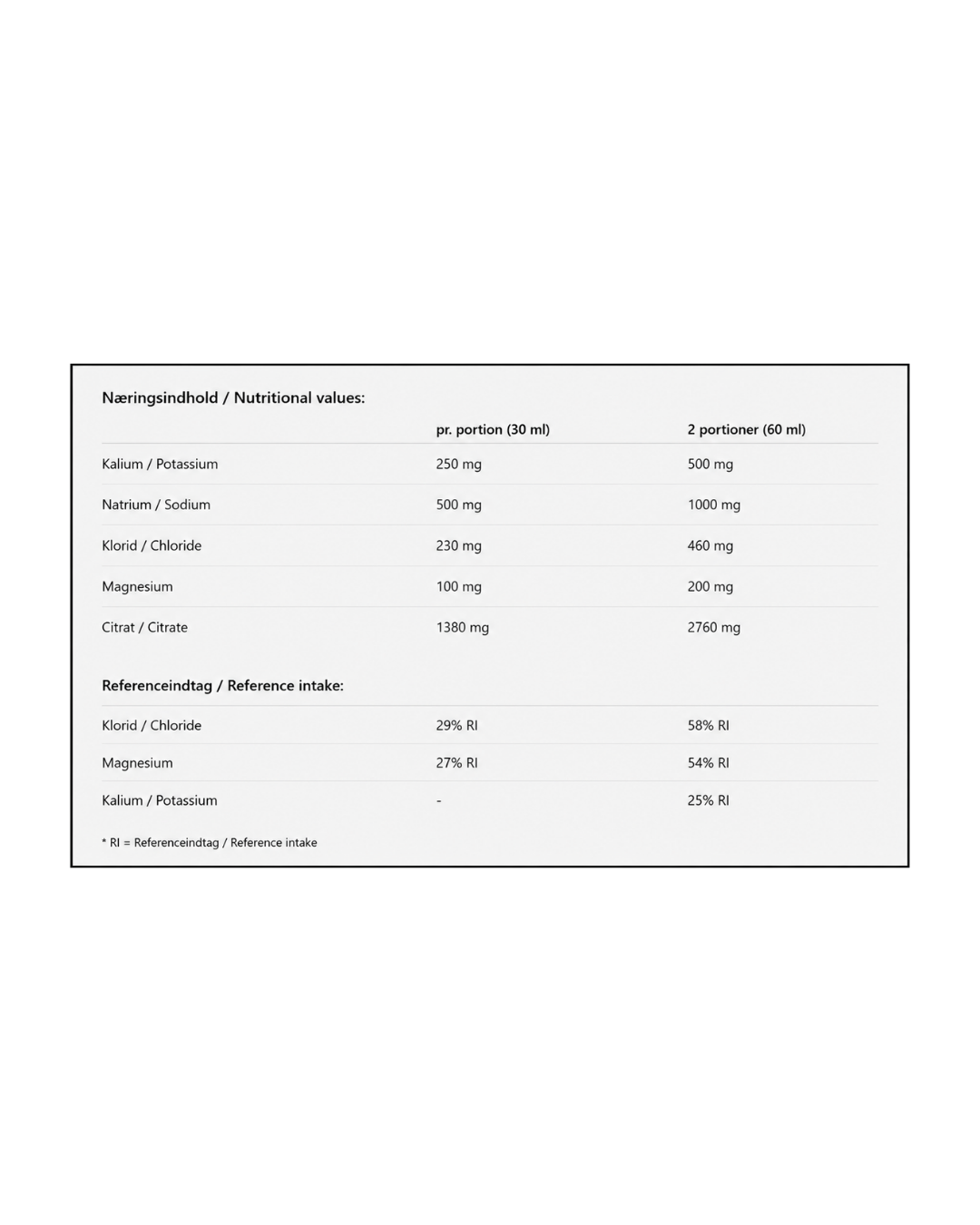 SUPPLME Flydende Electrolytter Hydration+ - 1 stk