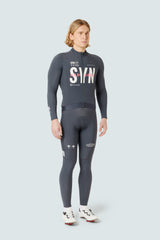 SYN Men's Pro RAD RACE Thermal Bib Tights 2.0 - Grigio Black