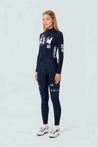 SYN Women's Pro Team APEX Thermal Bib Tights 2.0 - Dark Blue - modelbillede - AW26_PRO_TEAM_APEX_women_3_5853