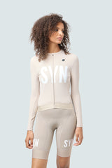 SYN Women's Training L/S Jersey 2.0 - Iced Coffee