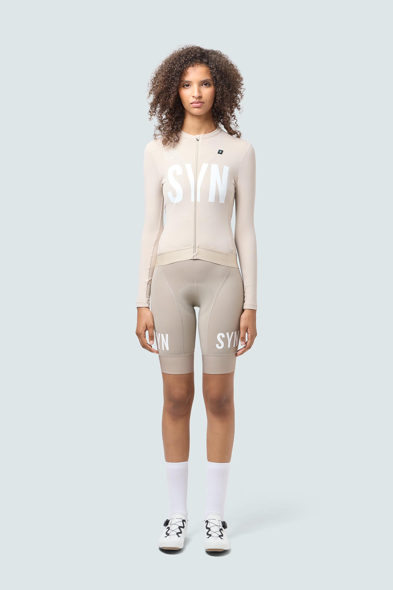 SYN Women's Training L/S Jersey 2.0 - Iced Coffee