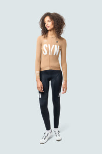 SYN Women's Training L/S Jersey 2.0 - Cocoa