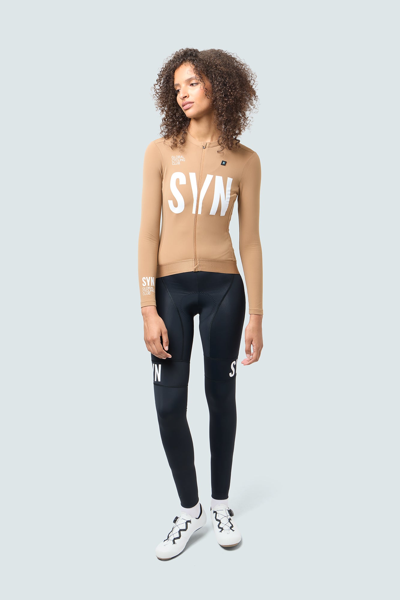 SYN Women's Training L/S Jersey 2.0 - Cocoa