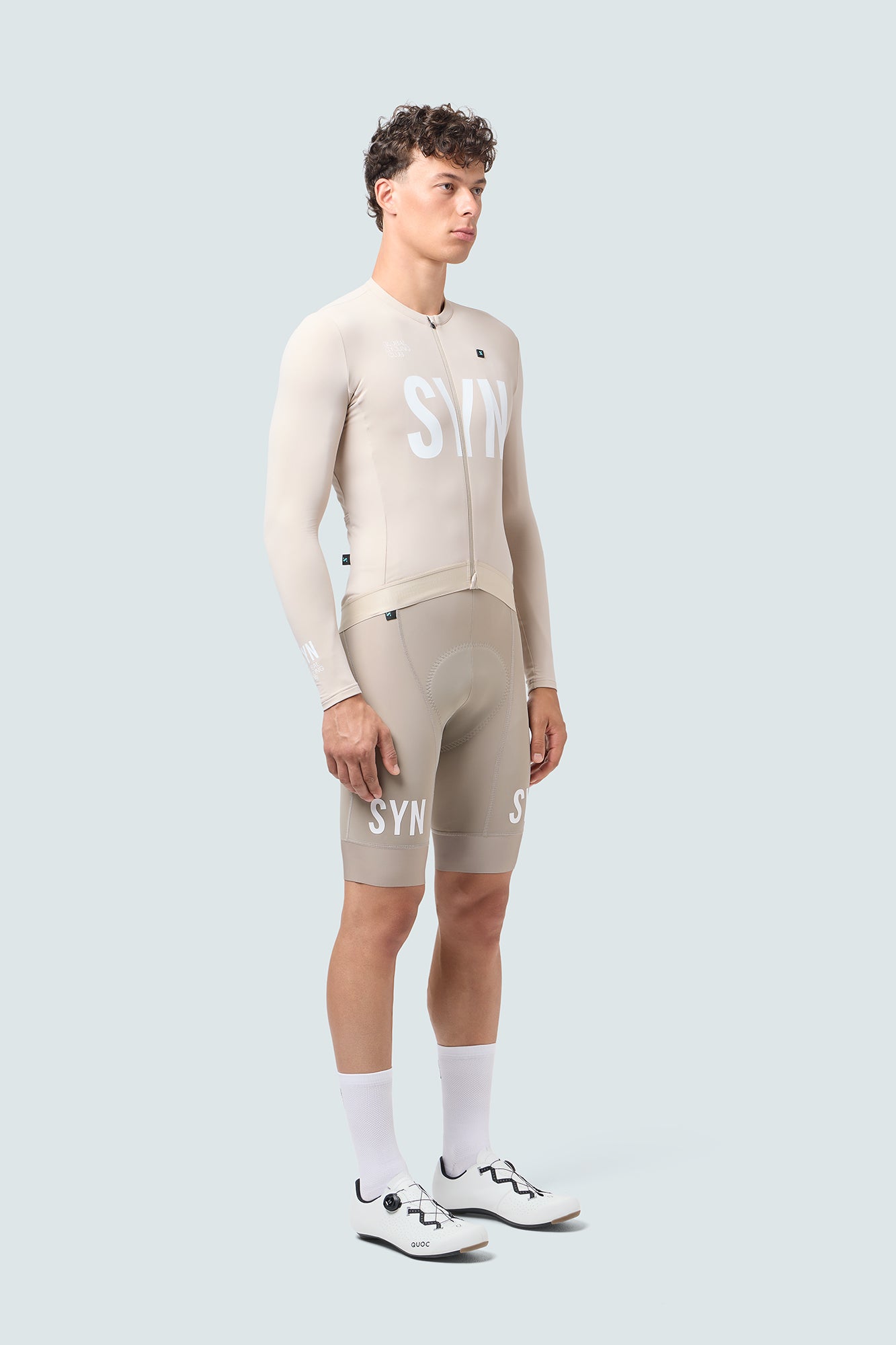 SYN Men's Training Thermal langærmet Jersey 2.0 - Iced Coffee