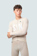 SYN Men's Training Thermal langærmet Jersey 2.0 - Iced Coffee