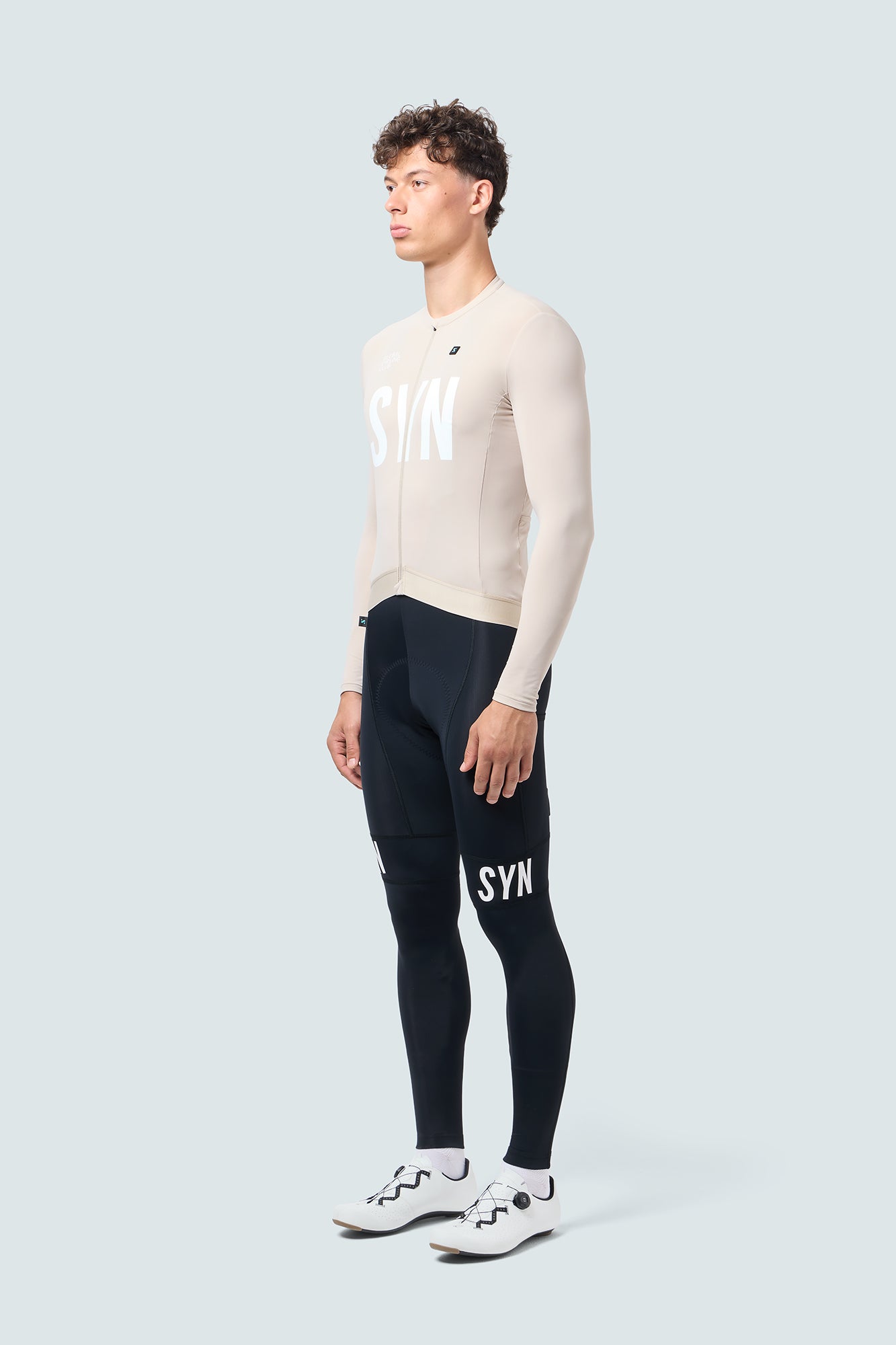 SYN Men's Training Thermal langærmet Jersey 2.0 - Iced Coffee