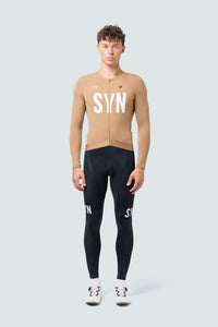 SYN Men's Training Thermal langærmet Jersey 2.0 - Cocoa