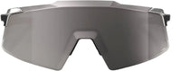 100 Percent AEROCRAFT® Gloss Black Chrome HiPER® Silver Mirror Lens