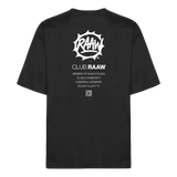 RAAW CLUB T-SHIRT - Sort